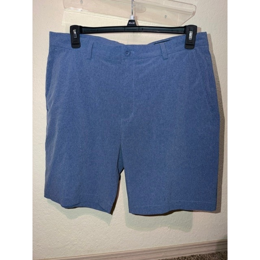 Vineyard Vines Performance Breaker Shorts Mens 36 Blue Heathered Golf Active